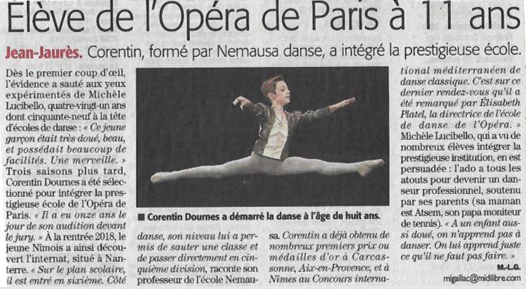 Lire la suite à propos de l’article Admission à l’Opéra National de Paris